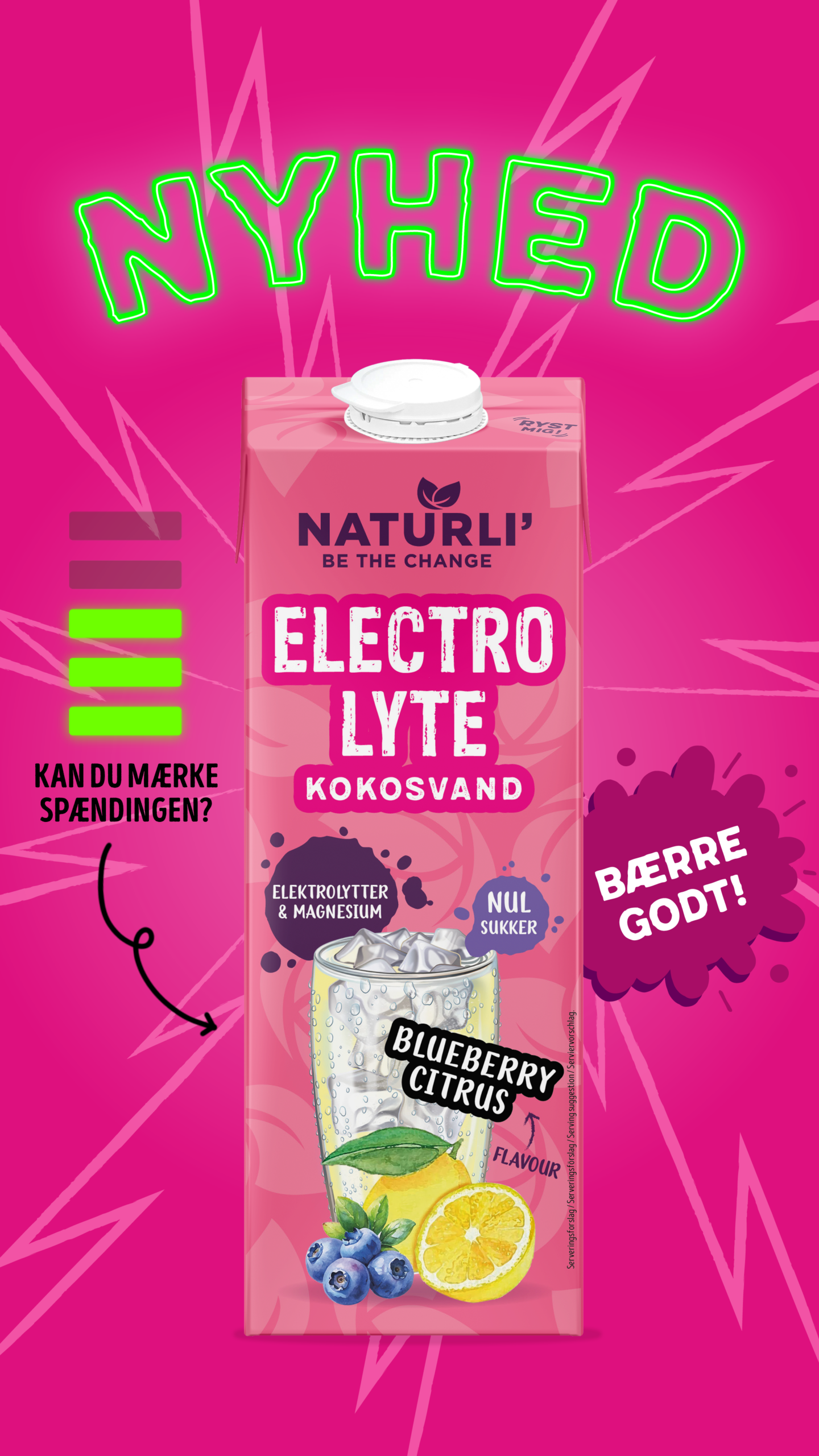 NATURLI' Electrolyte kokosvand