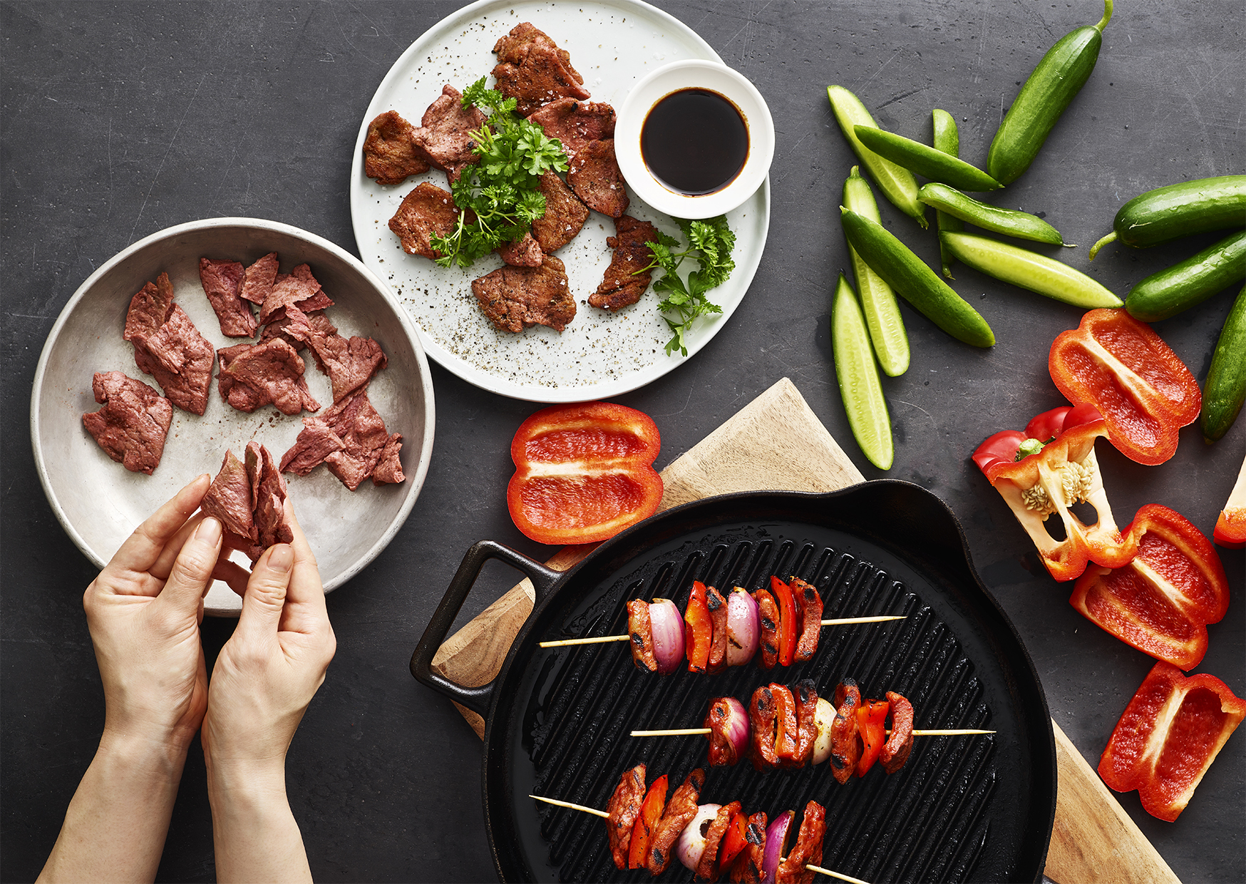 Beefy Cuts made from Plant Mate